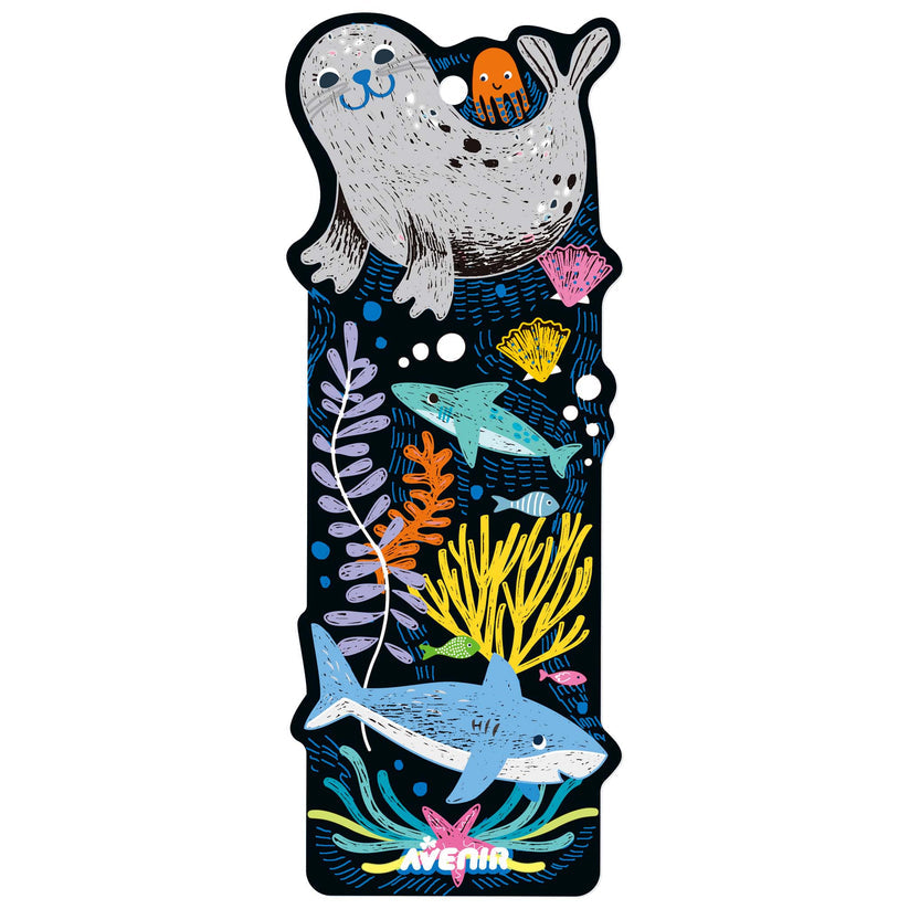 Scratch Bookmarks - Sea Animals
