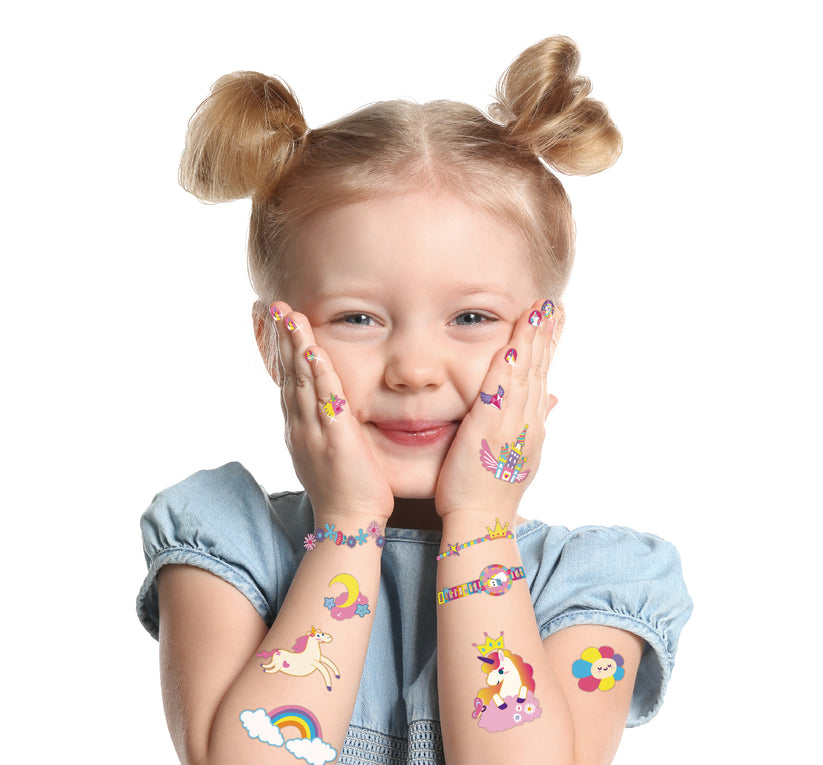 Nail Stickers And Tattoos Unicorn