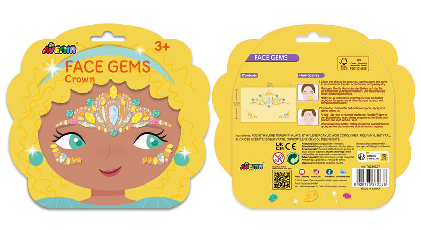 Face gems - Crown