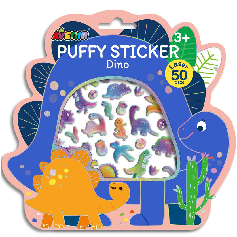 Puffy Stickers Dinosaur