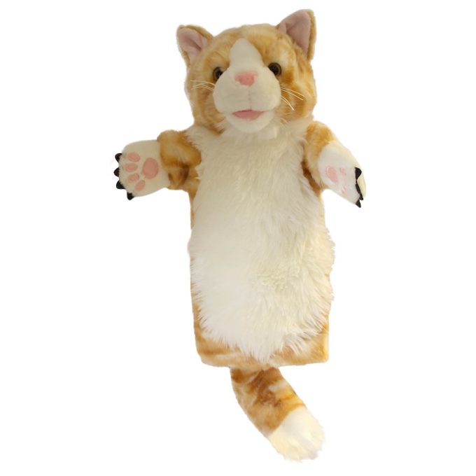 Long-Sleeved Cat (Ginger) Puppet