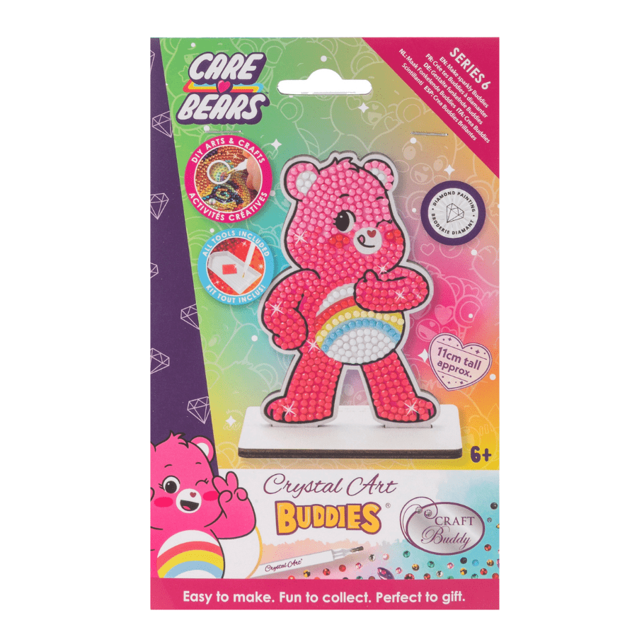 Cheer Bear, Crystal Art Buddy