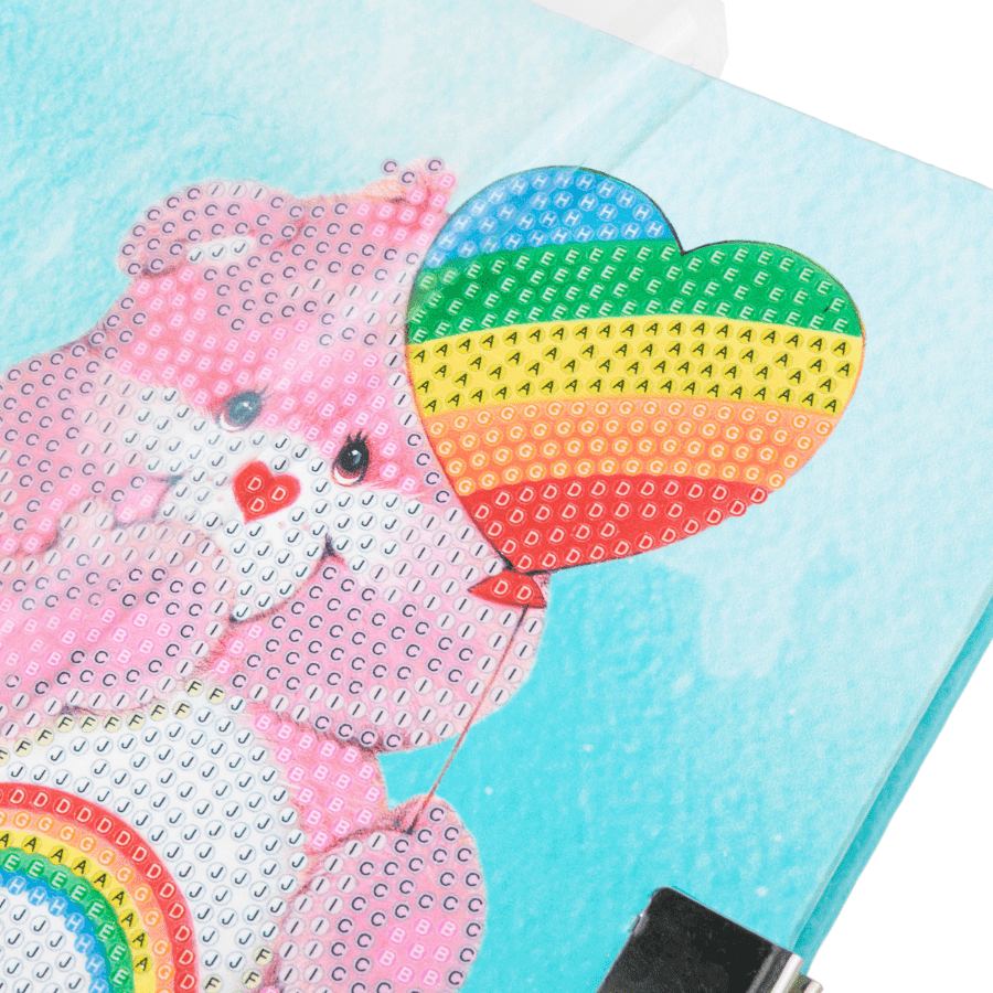 Cheer Bear, Crystal Art Secret Diary