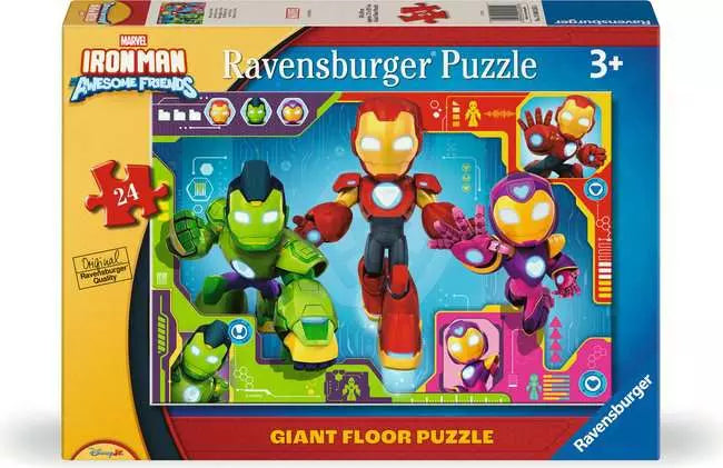 Ravensburger Iron Man & His Awesome Friends 24 Piece Jigsaw Puzzle
