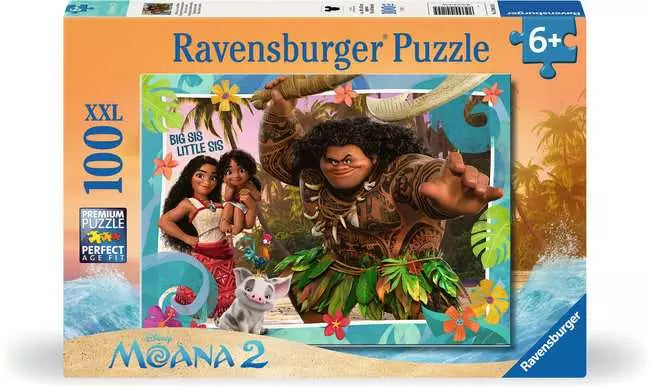 Ravensburger Moana 2 Exploring New Worlds 100 Piece Jigsaw Puzzle