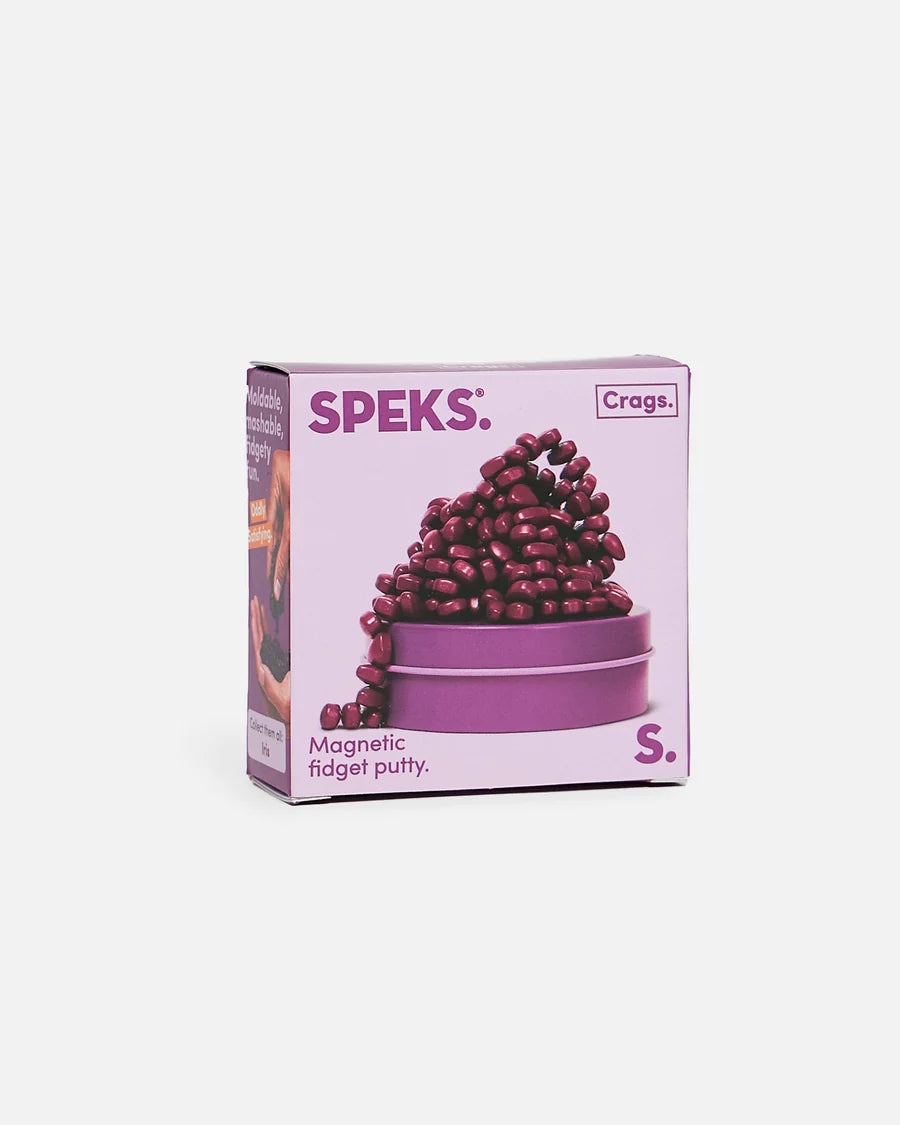 Speks CRAGS Mini Matte Iris Magnetic Fidget Putty 150+ Stones