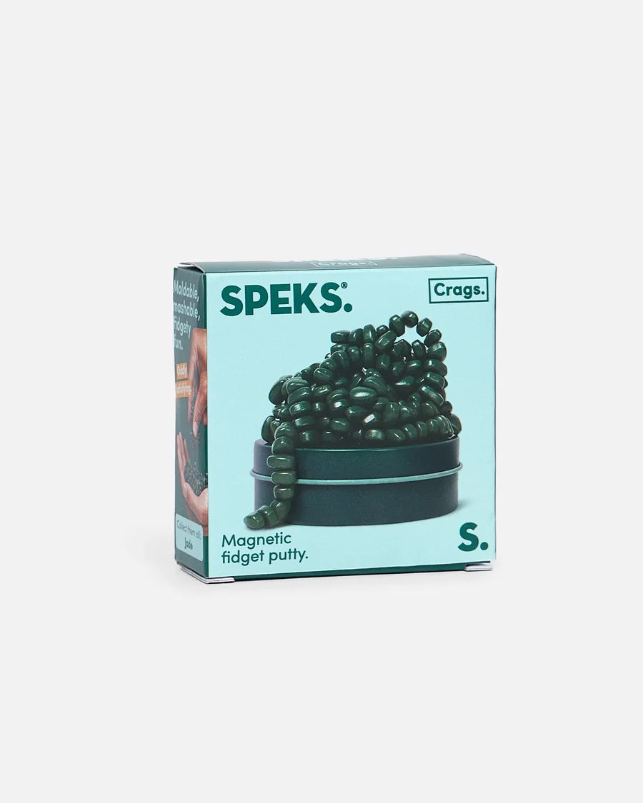 Speks CRAGS Mini Matte Jade Magnetic Fidget Putty 150+ Stones