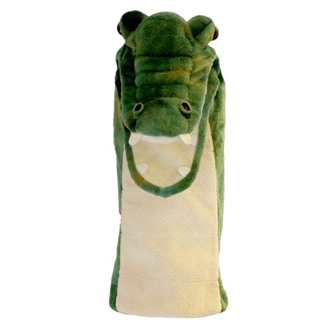 Long-Sleeved Crocodile Puppet