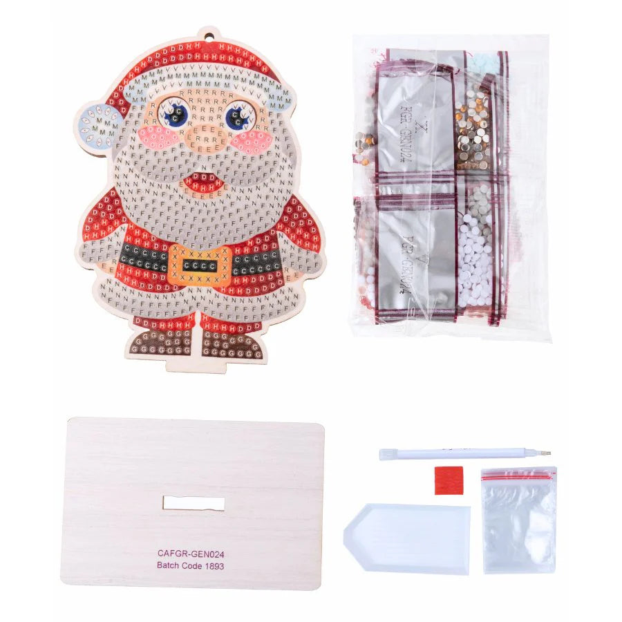 Santa, Crystal Art Buddy