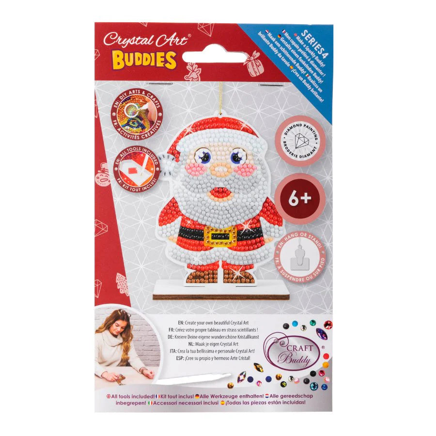 Santa, Crystal Art Buddy