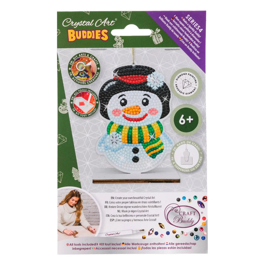 Snowman, Crystal Art Buddy