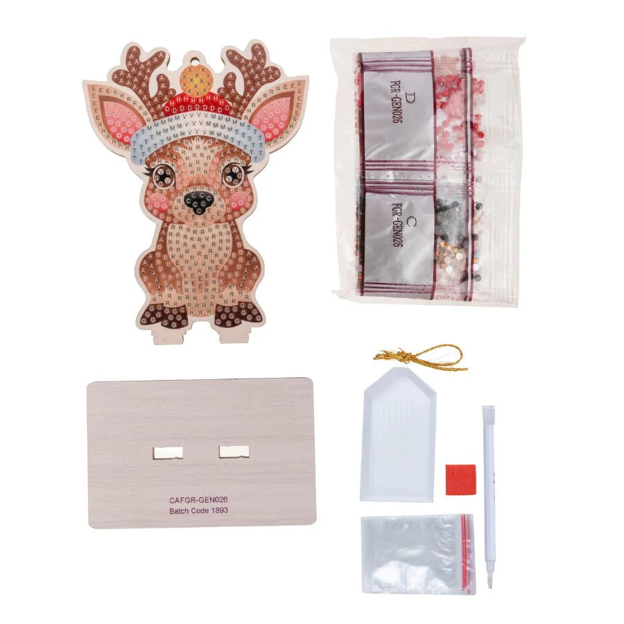 Reindeer, Crystal Art Buddy