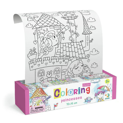 Colouring Poster Princess