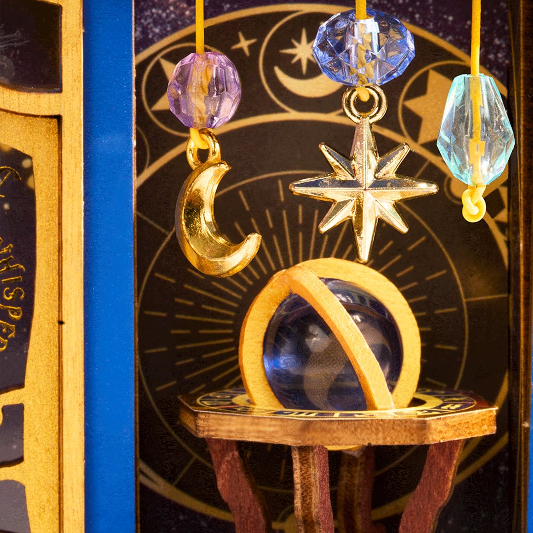 Rolife Magic Astronomy Shop DIY Miniature House Kit