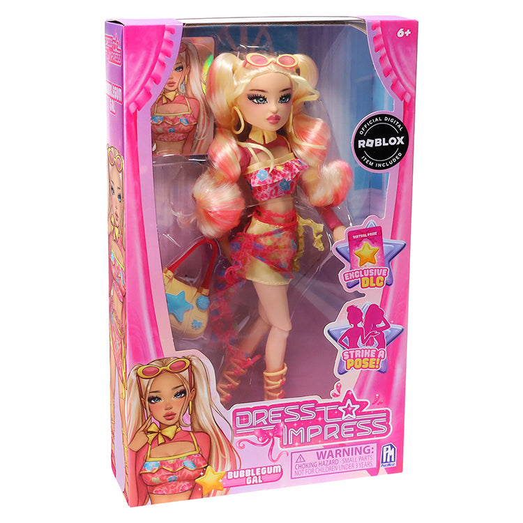 Dress To Impress S1 Fashion Doll-Bubblegum Gal