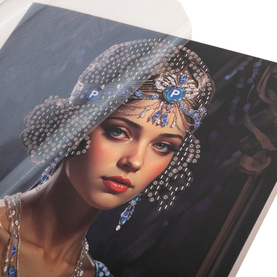 Deco Gems Crystal Art Card