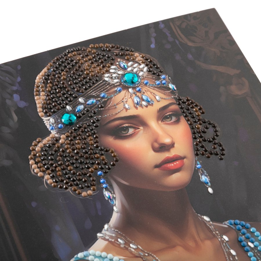 Deco Gems Crystal Art Card