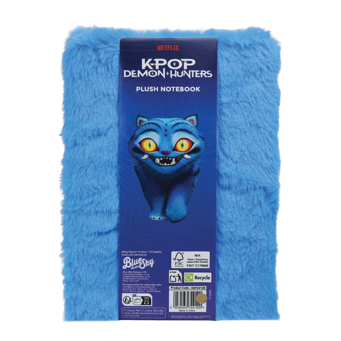 K-Pop Demon Hunter A5 Plush Notebook – Derpy