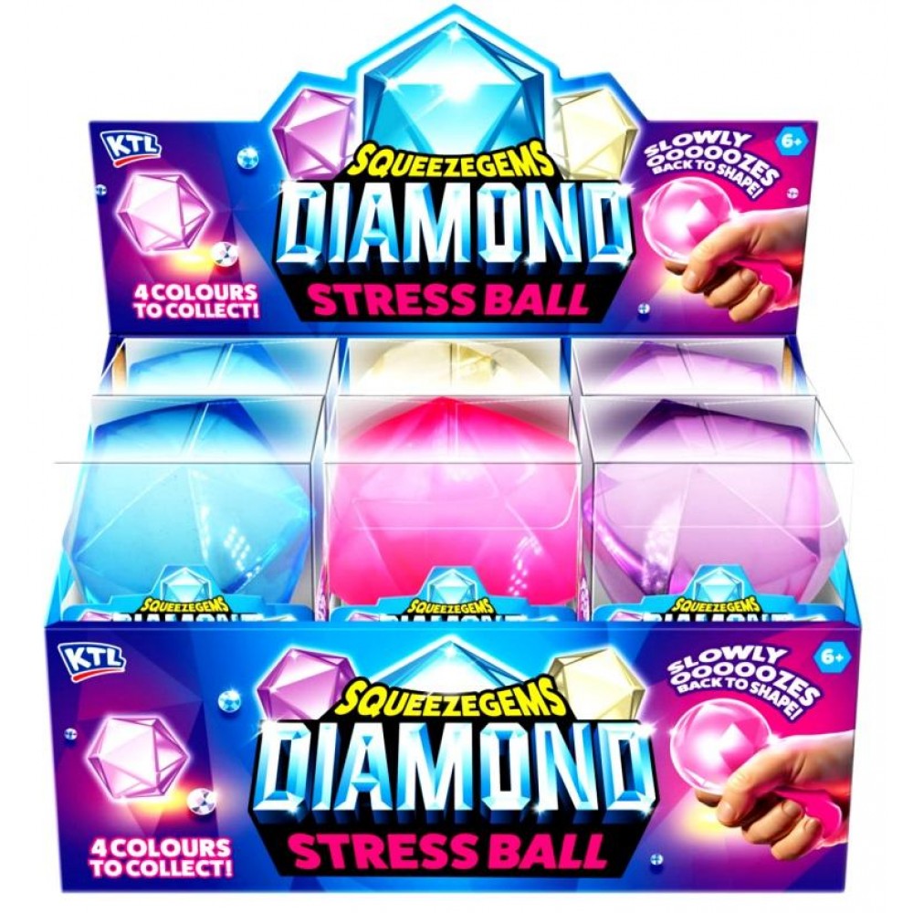 Diamond Stress Ball Fidget Toy