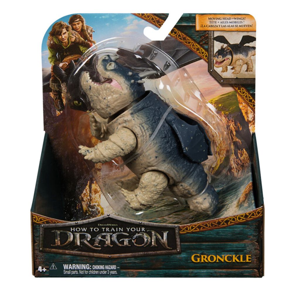 Dreamwork's Dragons Small Dragons - Gronkle
