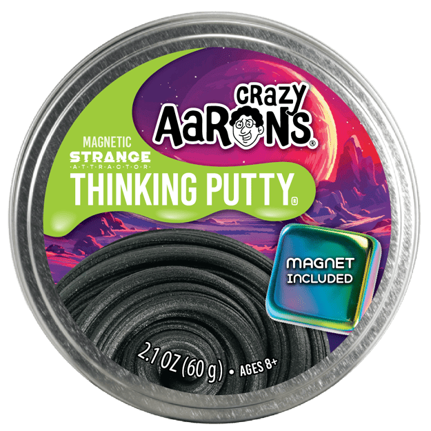 Crazy Aaron's Thinking Putty Strange Attractor Magnetic Sensory Toy