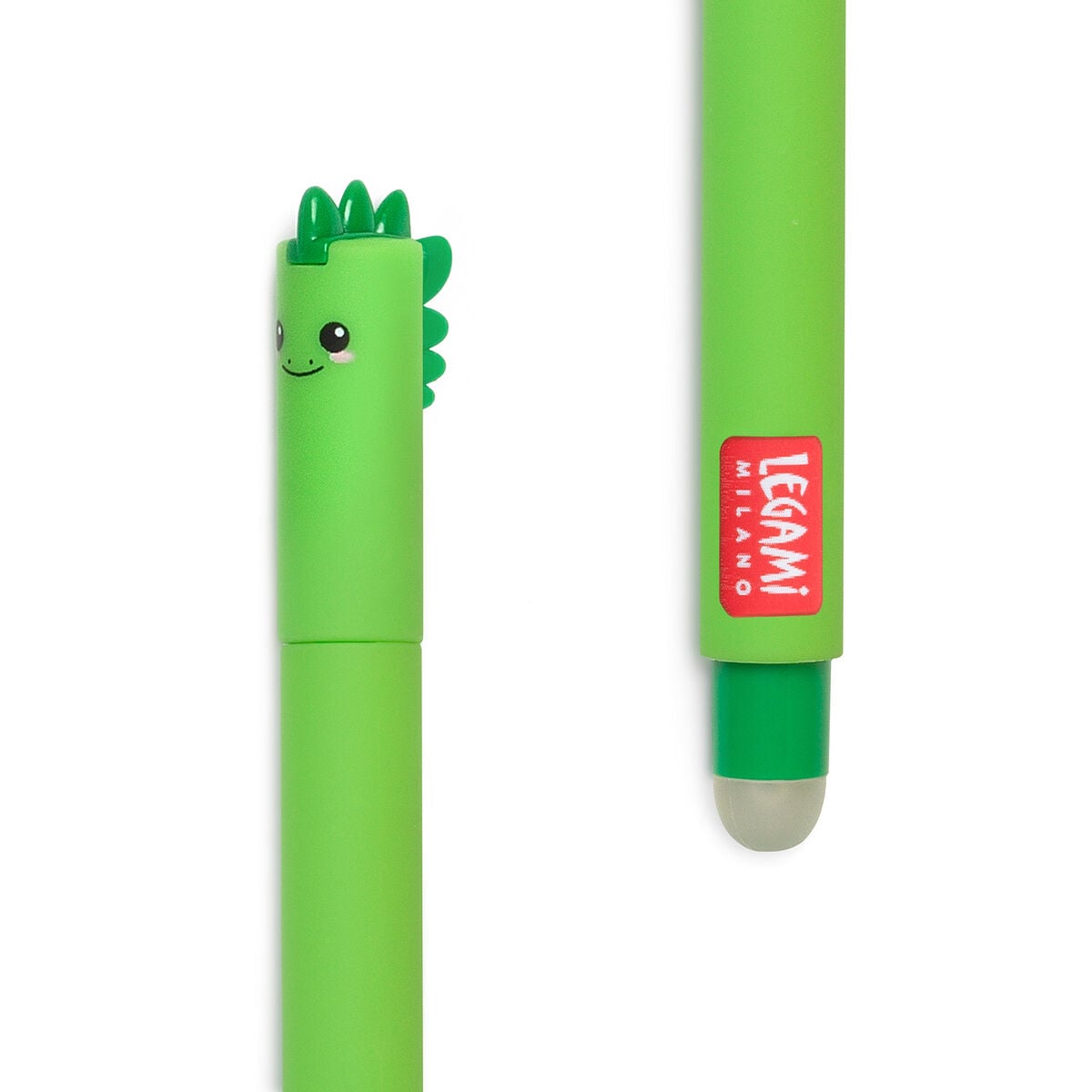 Legami Dino Erasable Gel Pen Green Ink 0.7mm