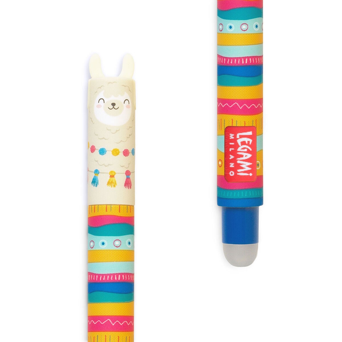 Legami Llama Erasable Gel Pen Blue Ink 0.7mm