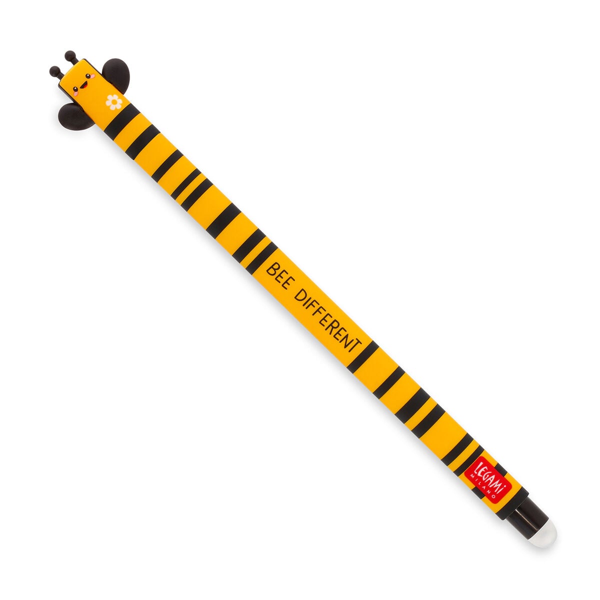 Legami Bee Erasable Gel Pen Black Ink 0.7mm