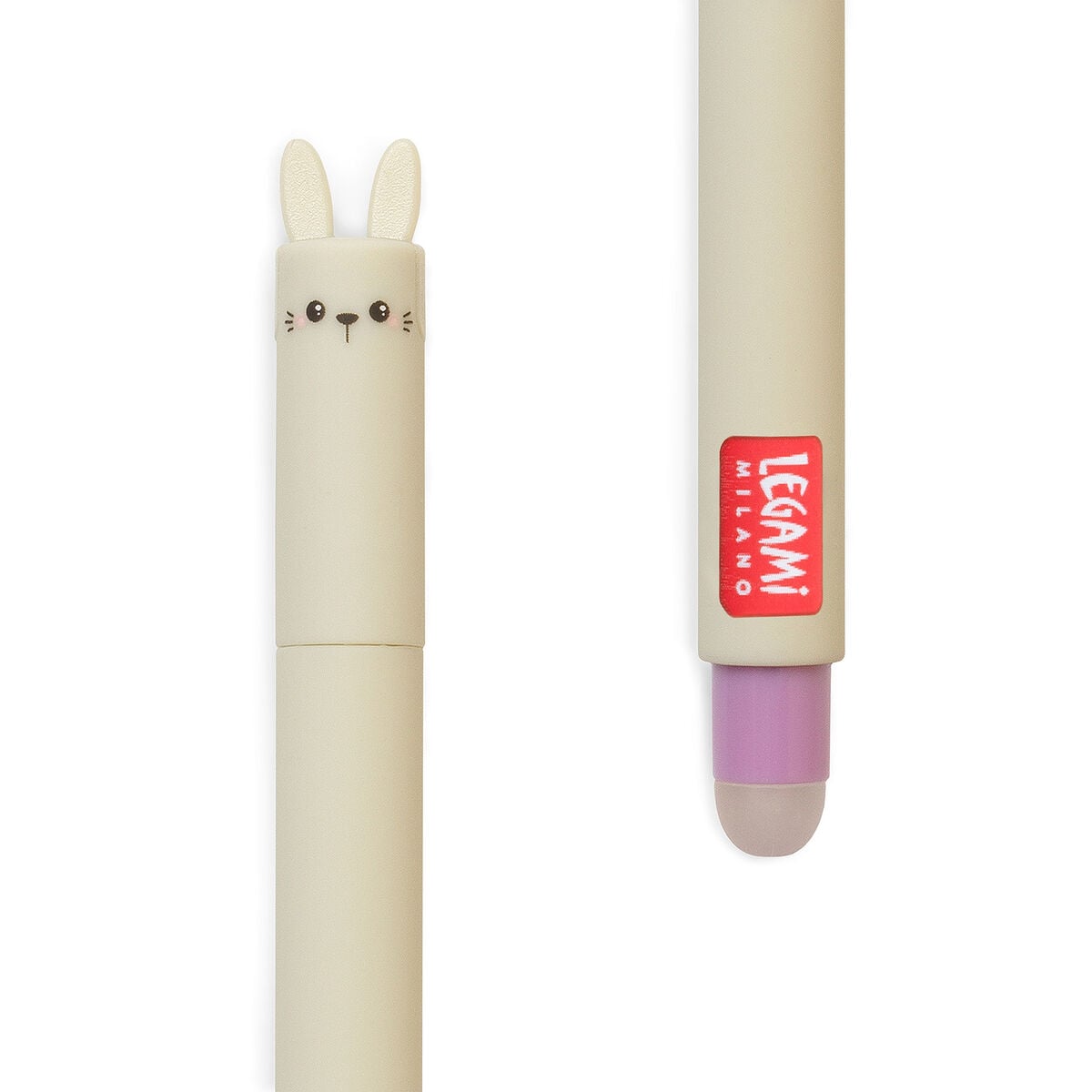Legami Bunny Erasable Gel Pen Purple Ink 0.7mm