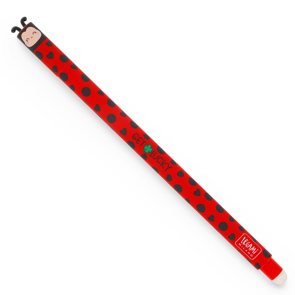 Legami Ladybug Erasable Gel Pen Red Ink 0.7mm