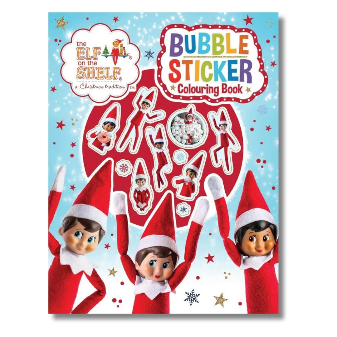 Elf On The Shelf Bubble Sticker Book