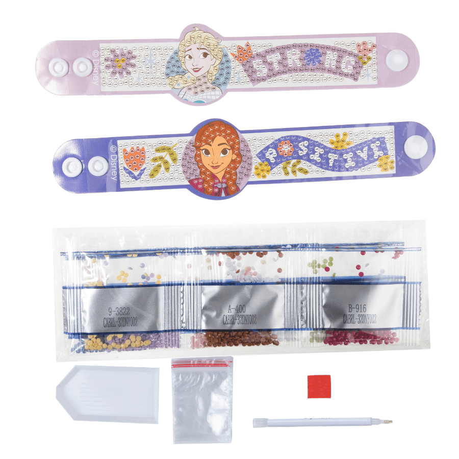 Elsa & Anna Crystal Art Friendship Bracelet