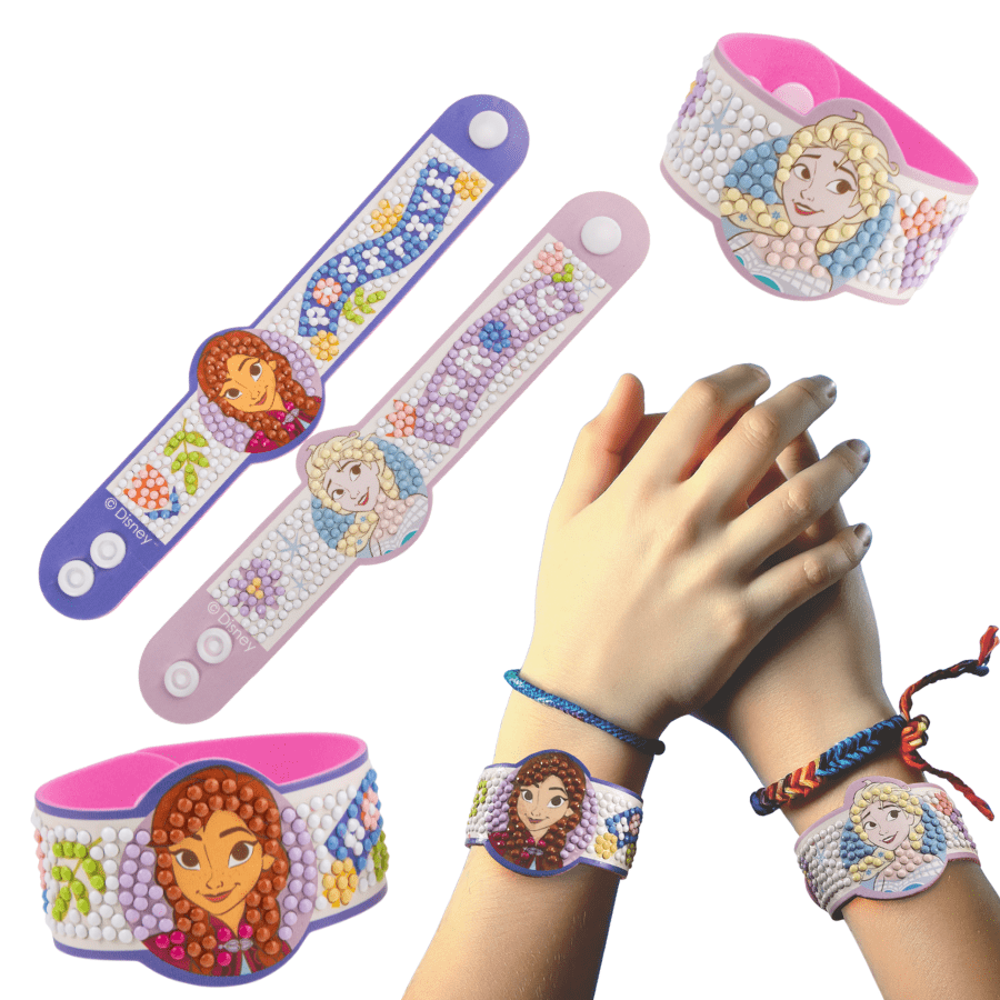 Elsa & Anna Crystal Art Friendship Bracelet