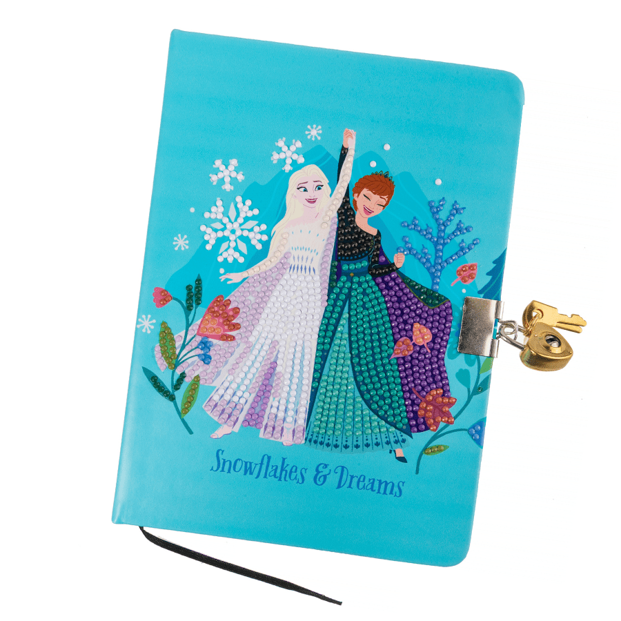 Elsa & Anna, Crystal Art Secret Diary