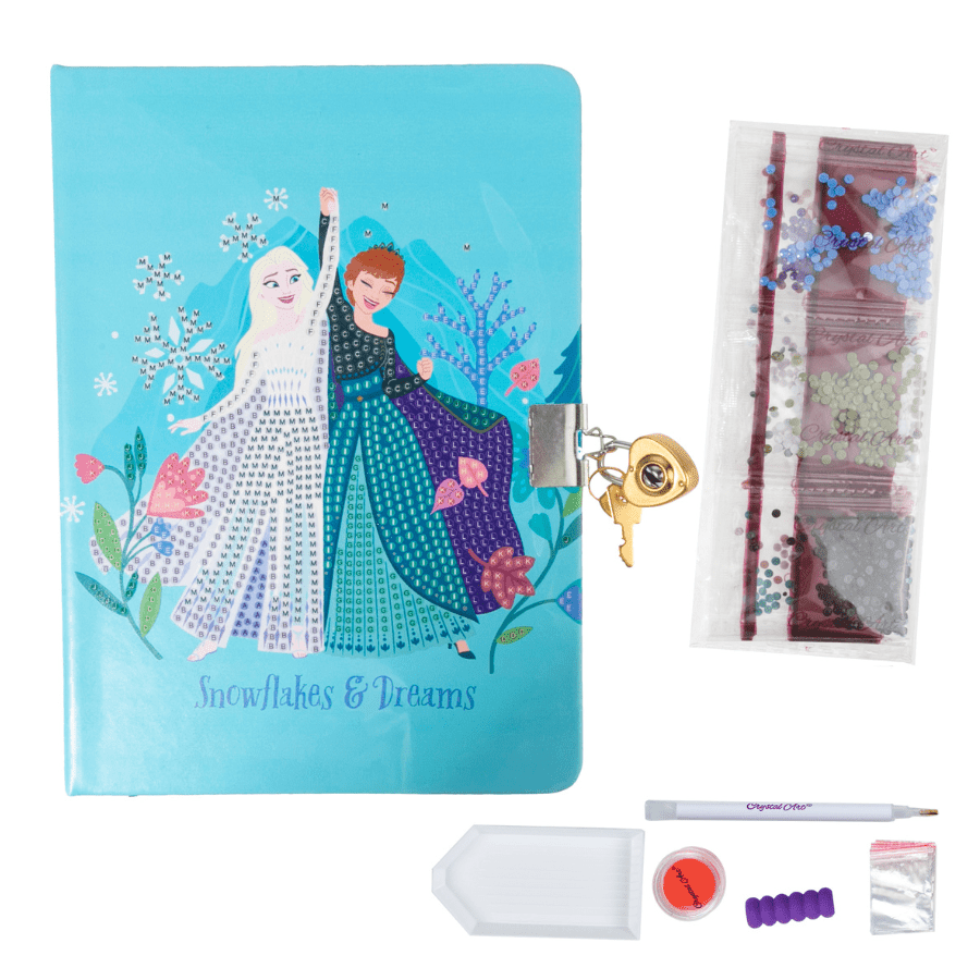 Elsa & Anna, Crystal Art Secret Diary