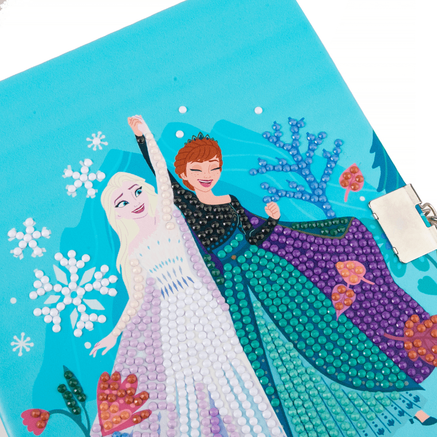 Elsa & Anna, Crystal Art Secret Diary