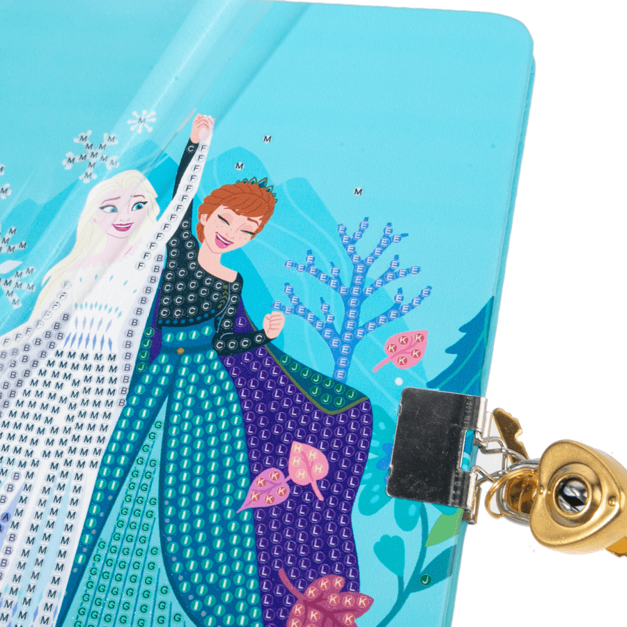 Elsa & Anna, Crystal Art Secret Diary