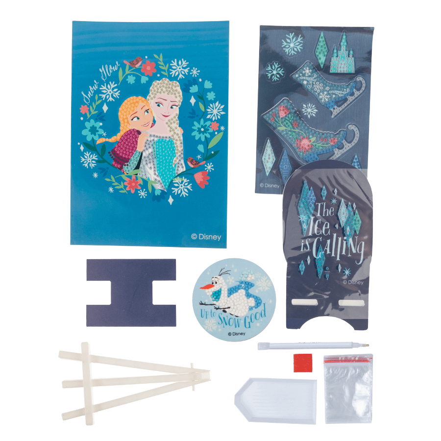 Elsa & Anna, Crystal Art Mega Activity Set