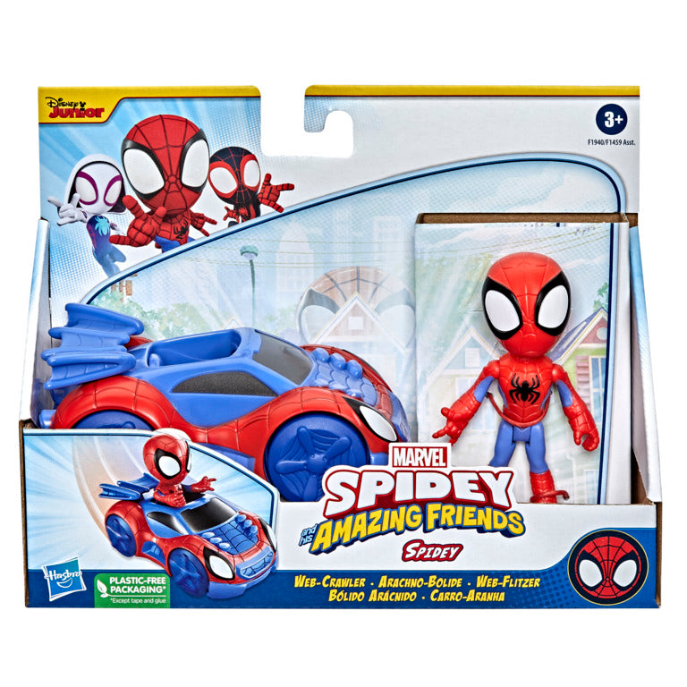 Spider man & Friends Vehicle and Figure Asst