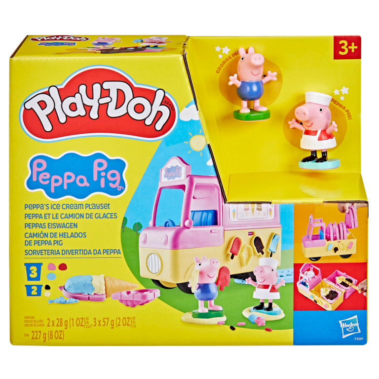 Playdoh Peppas Ice Cream Playset