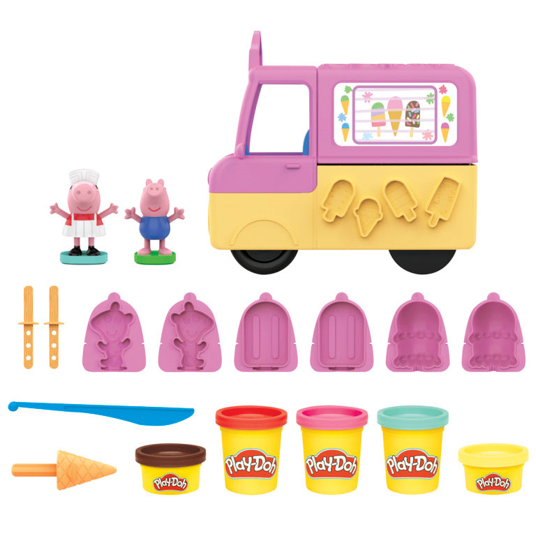 Playdoh Peppas Ice Cream Playset