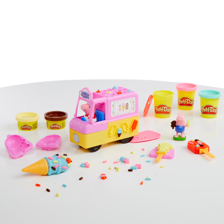 Playdoh Peppas Ice Cream Playset