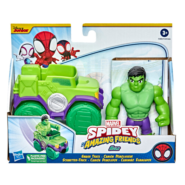 Spider man & Friends Vehicle and Figure Asst