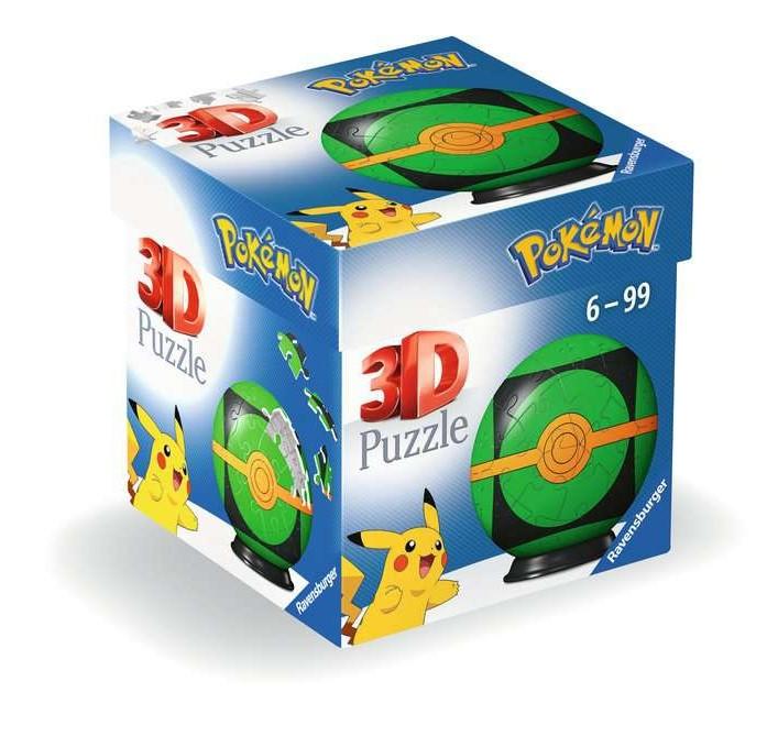 Ravensburger Pokémon Dusk Ball 54 Piece 3D Jigsaw Puzzle