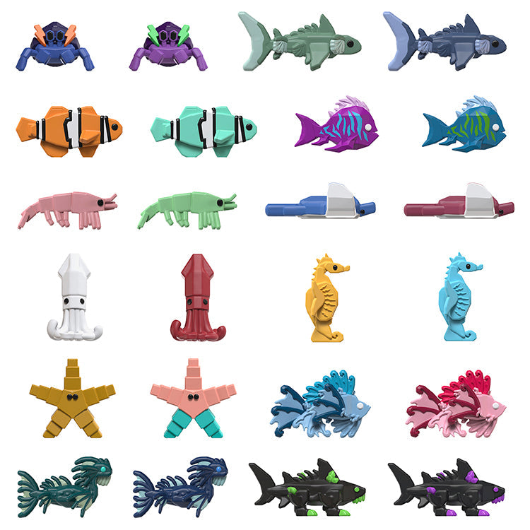 Fisch Microfigure Pack Collectible Blind Figures