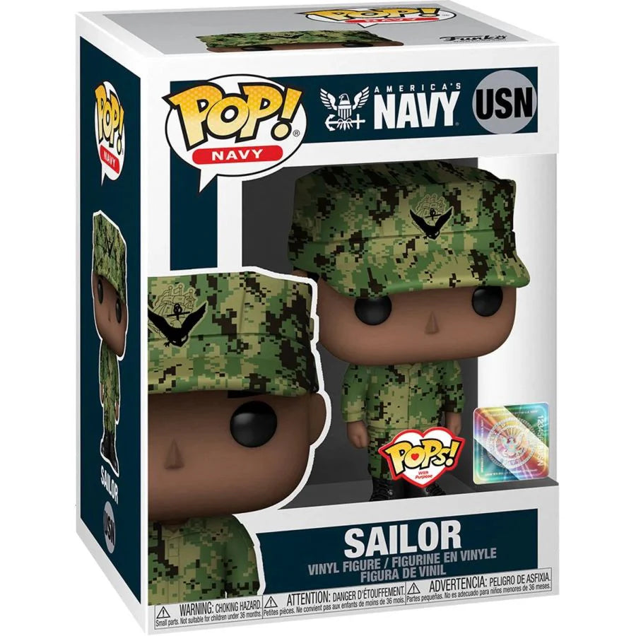Funko Pop! Military: American Navy Sailor Male