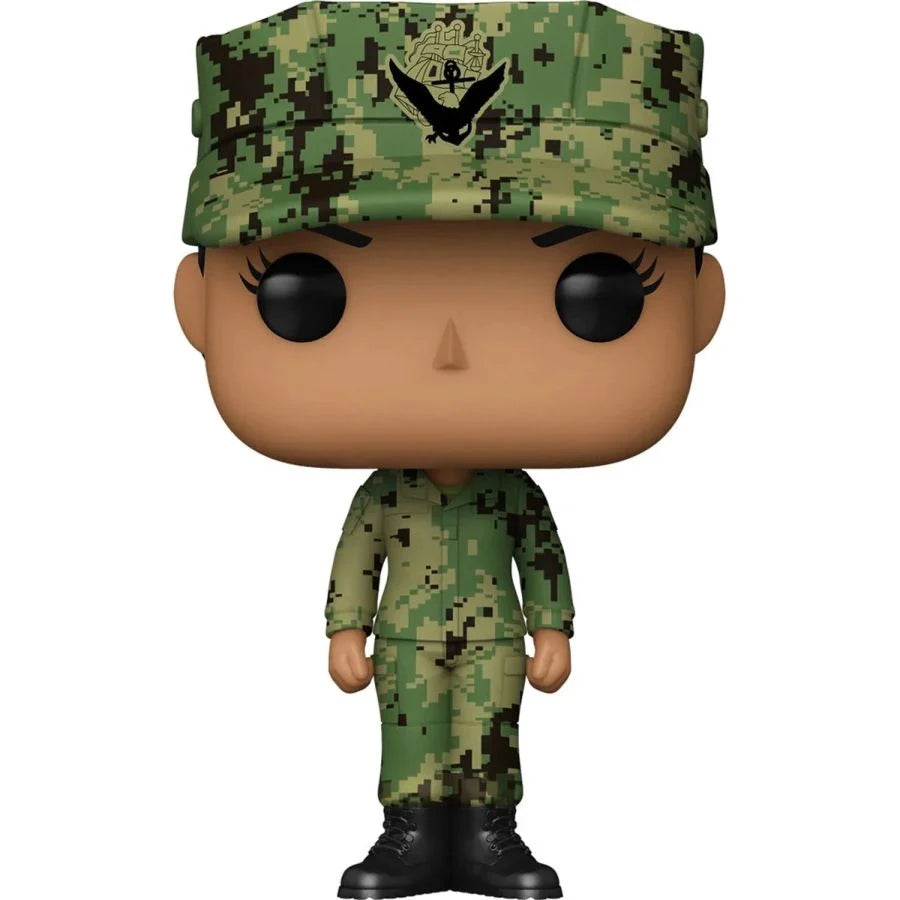 Funko Pop! Military: American Navy Sailor Female Brown Hair