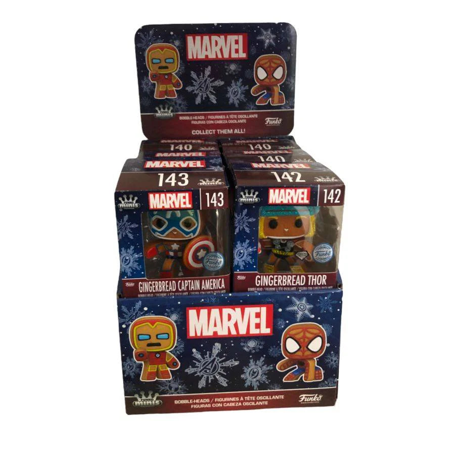 Funko Mini Pop Vinyl: Marvel Comics Holiday Gingerbread