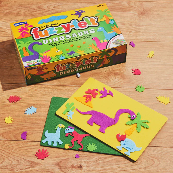 Fuzzy Felt Dinosaur Drawer Gift Set
