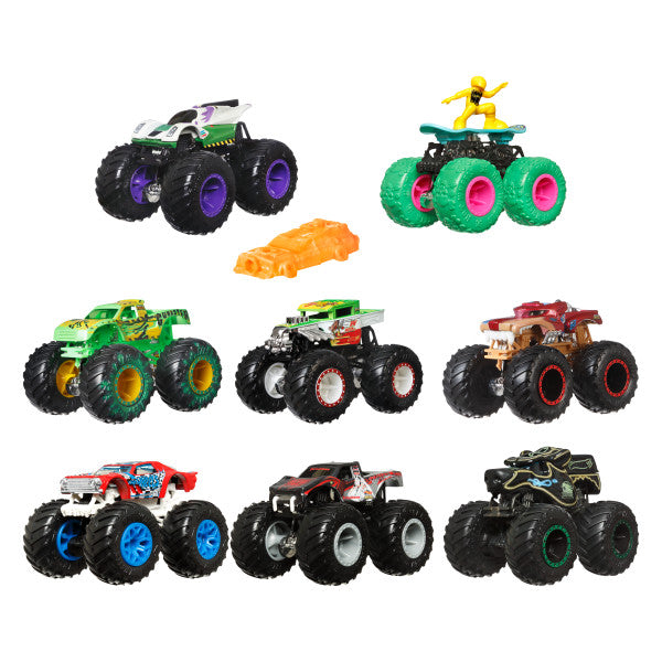 Hot Wheels Monster Trucks, 1:64 Scale Die-Cast